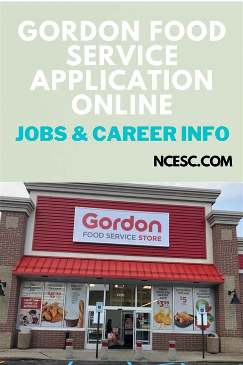 Gordon Food Service Store, Fort Wayne. . Gordon food service store jobs